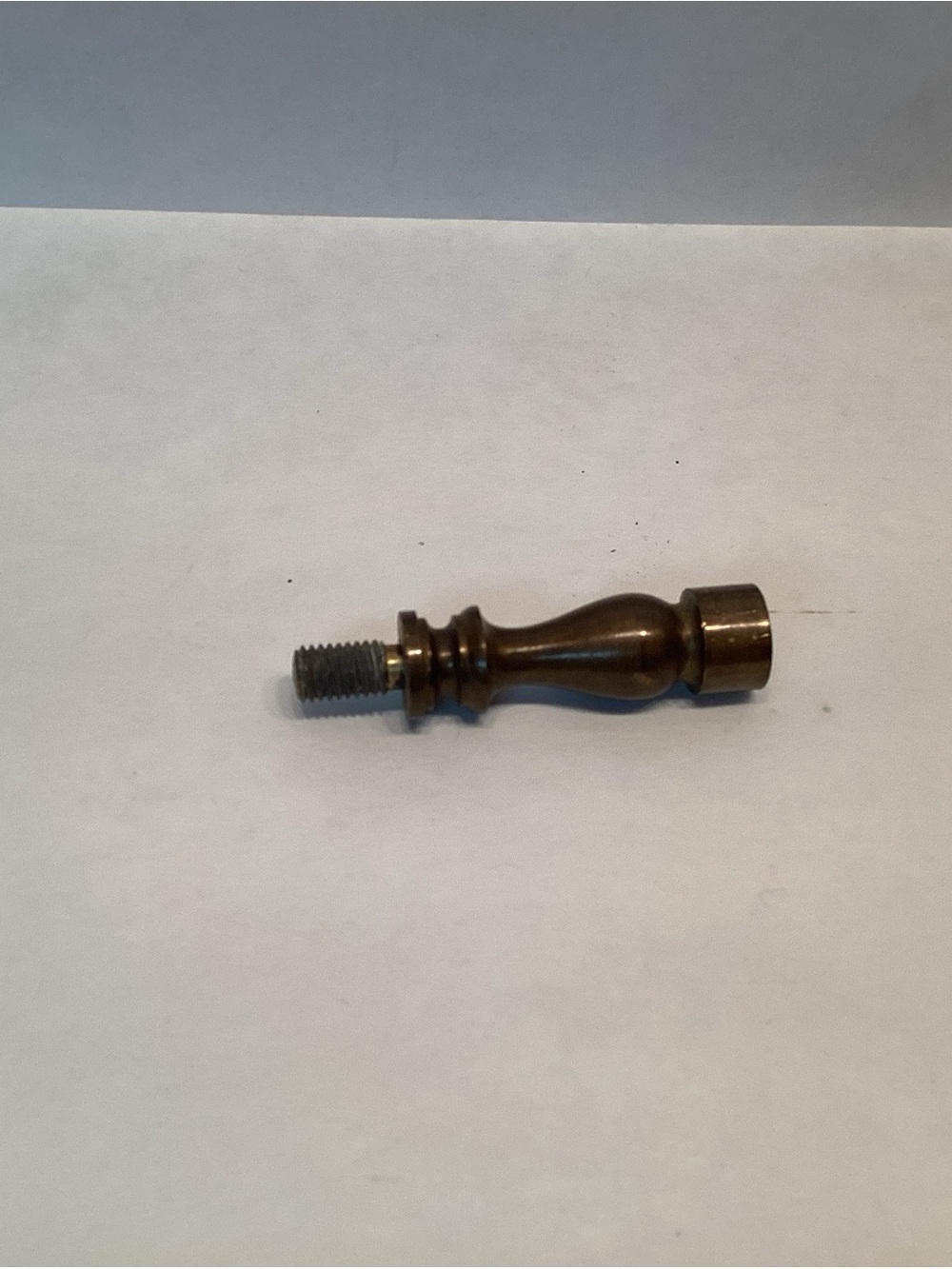 Vintage Brass Shade Riser Finial Extender 1 1/2”